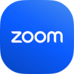 Logo of ZOOM Cloud Meetings android Application 