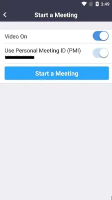 ZOOM Cloud Meetings android App screenshot 7